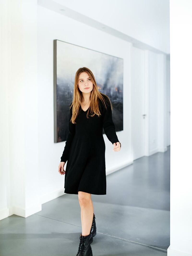 Ana del Mare Strickkleid kurz 208815
