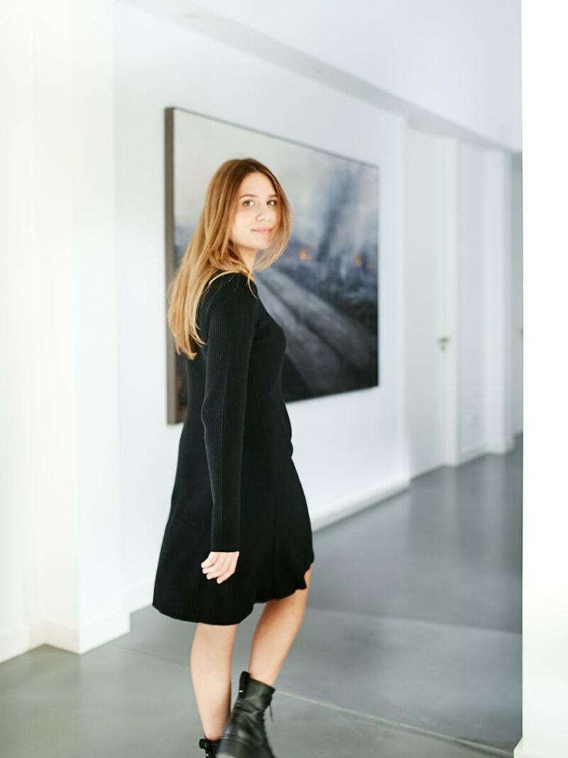 Ana del Mare Strickkleid kurz 208815